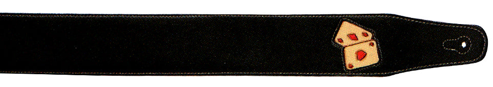 XTR | LS242 | Leather Guitar Strap | Black XTR | LS242 | Leather Guitar Strap | Black